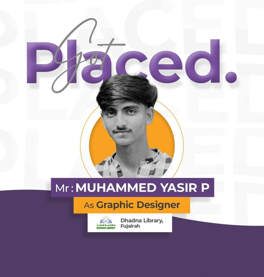 Muhammed Yasir P placement