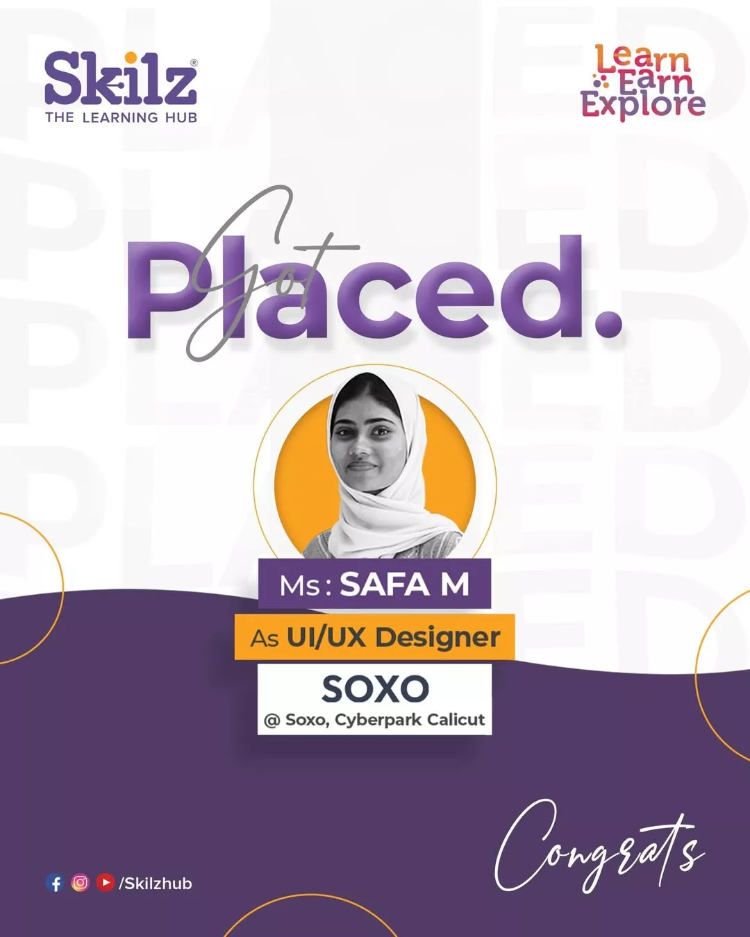 Shahana KT placement