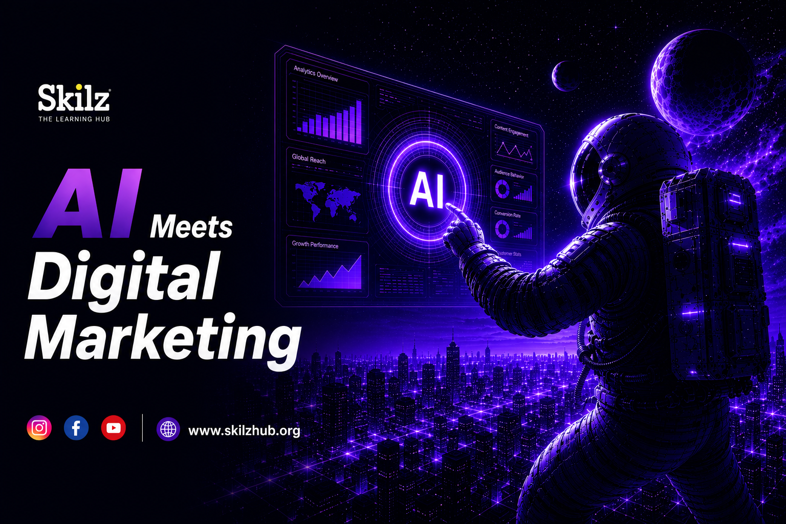 AI Meets Digital Marketing Banner