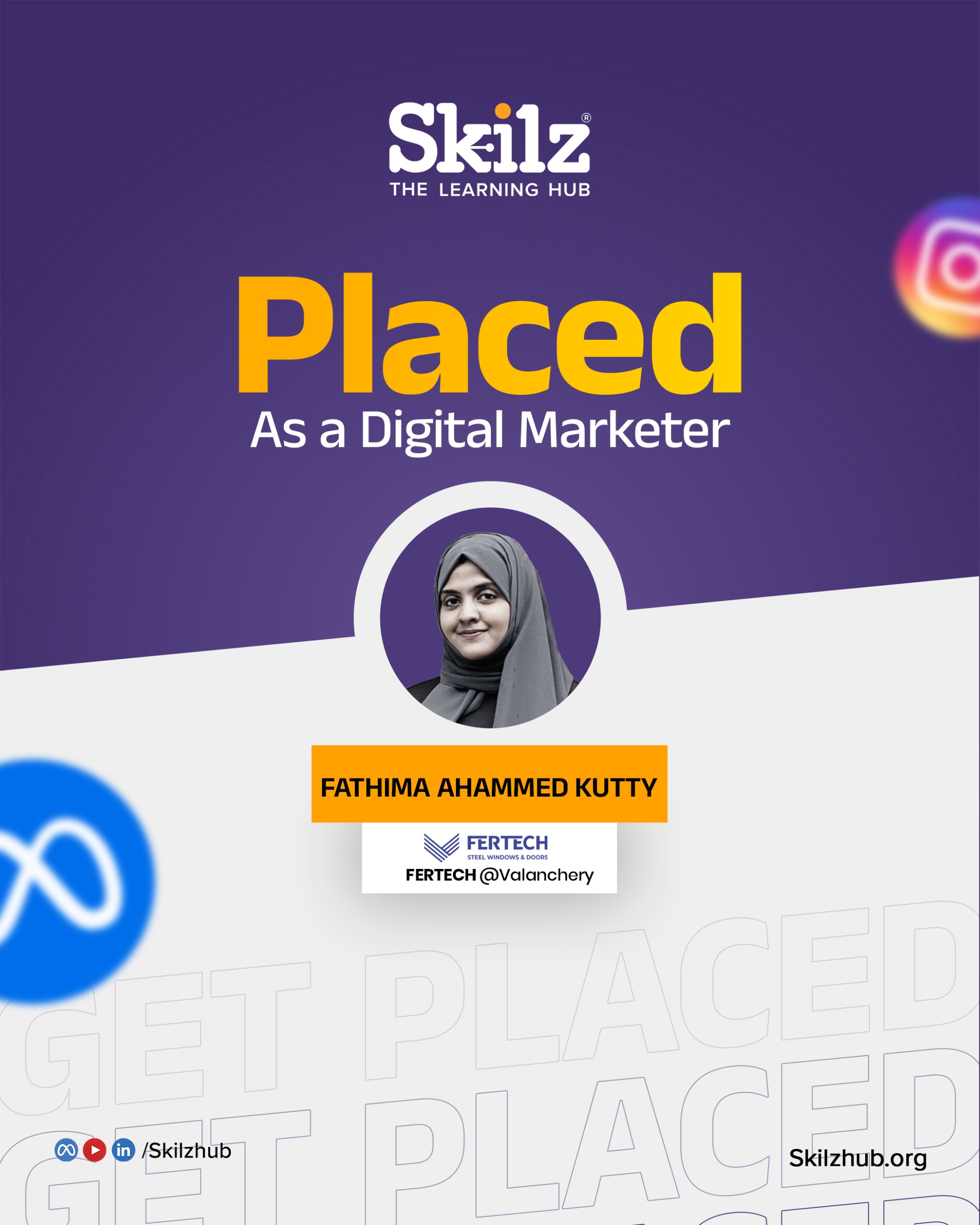 Fathima Ahmmed Kutty placement