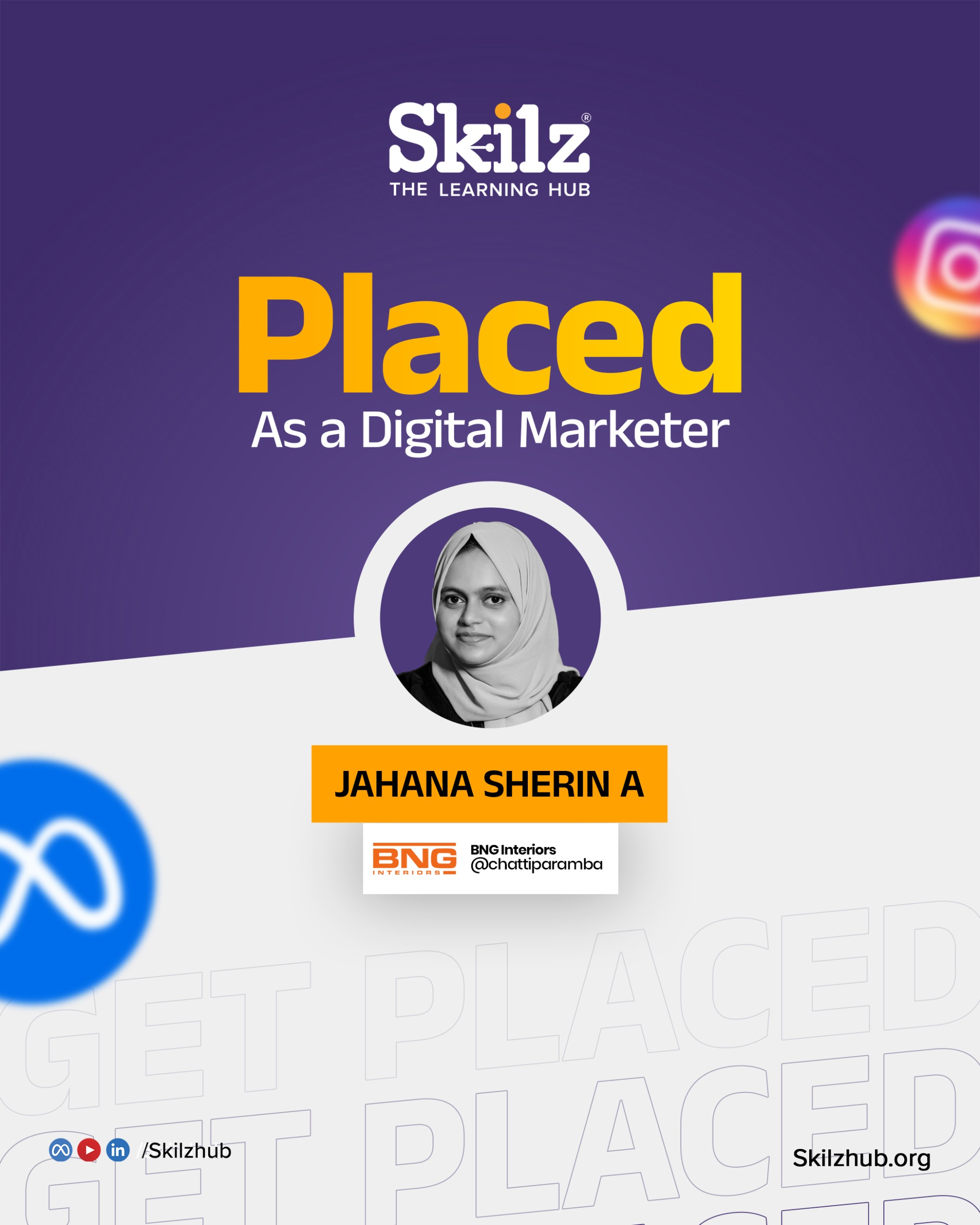 Jahana Sherin A placement