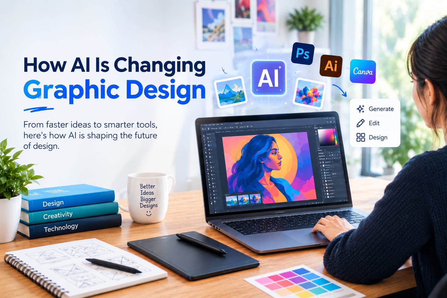 Ai Graphic Design Workspace